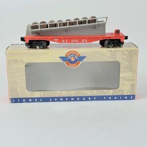 Lionel Post War 6-19450 Barrel Ramp Flatcar #6343 Celebration Series O Gauge